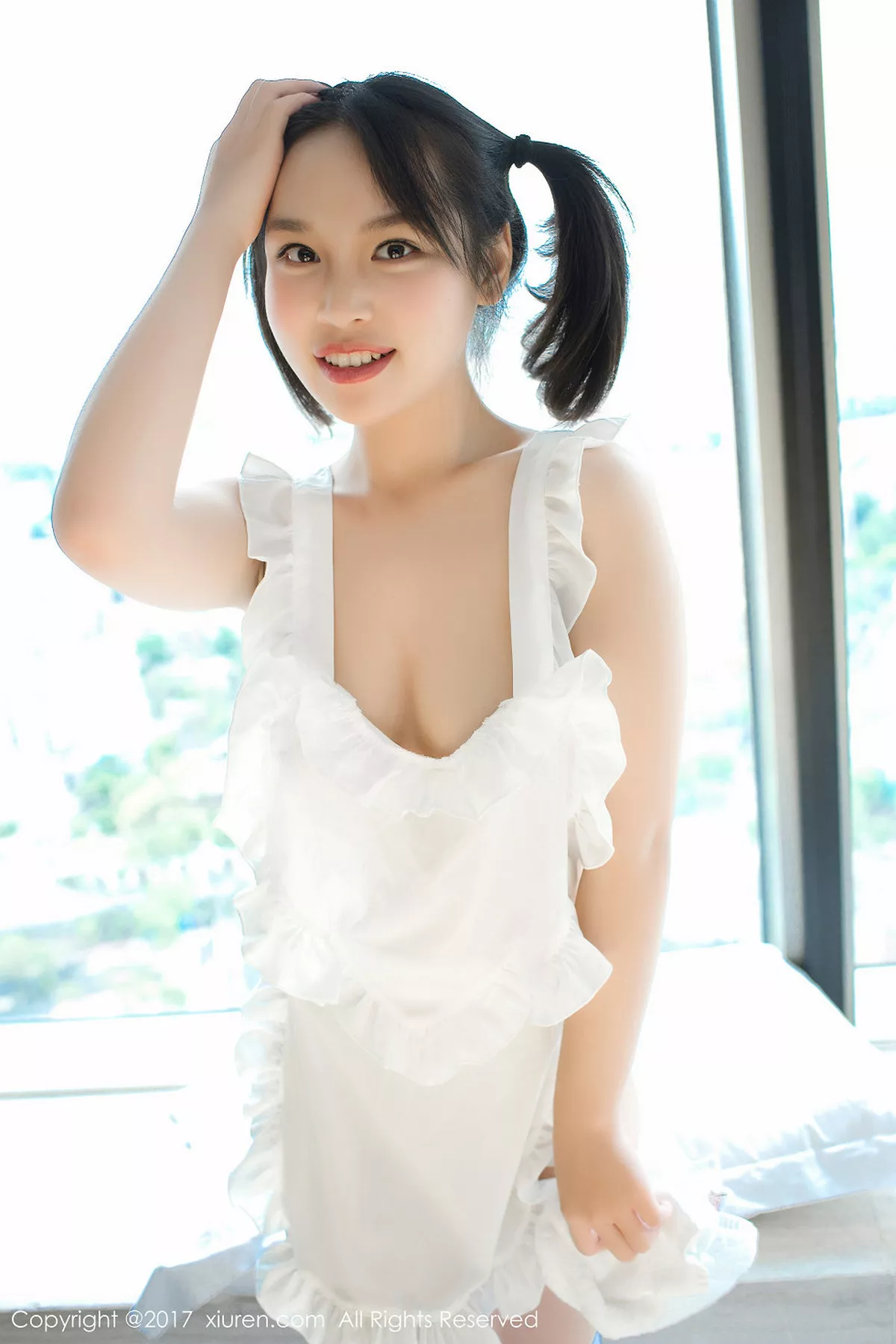 秀人集.com_[XiuRen秀人网]No.741_童颜巨乳嫩模小纯子真空女仆裙侧露豪乳白嫩翘臀诱惑写真63P