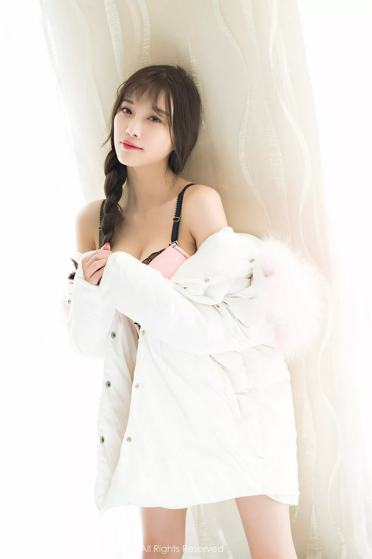 秀人集.com_[XiuRen秀人网]No.724_美妞杨晨晨sugar蓝色分体比基尼+粉红内衣秀完美身材写真55P