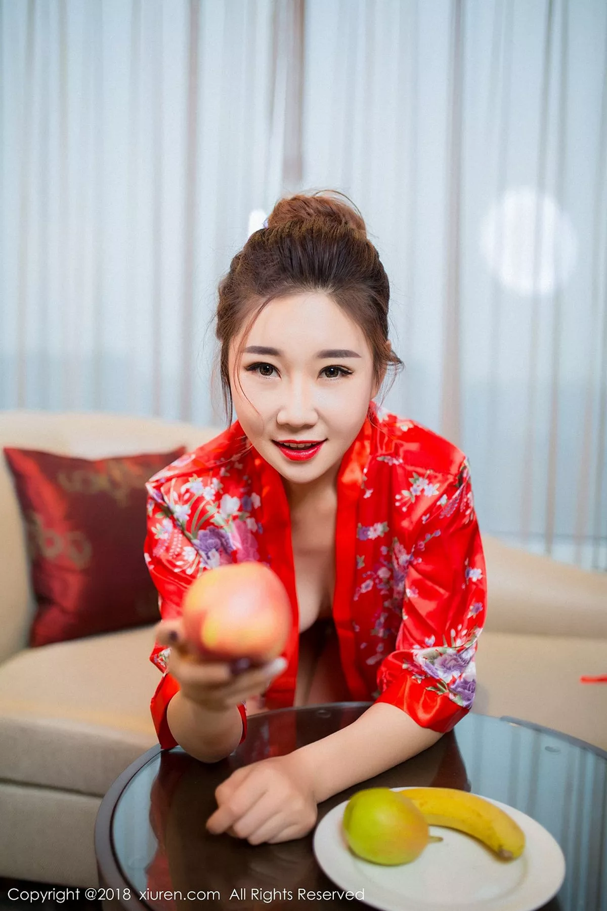 秀人集.com_[XiuRen秀人网]No.892_嫩模棉花糖candy红色和服秀傲人豪乳+半透内衣诱惑写真63P