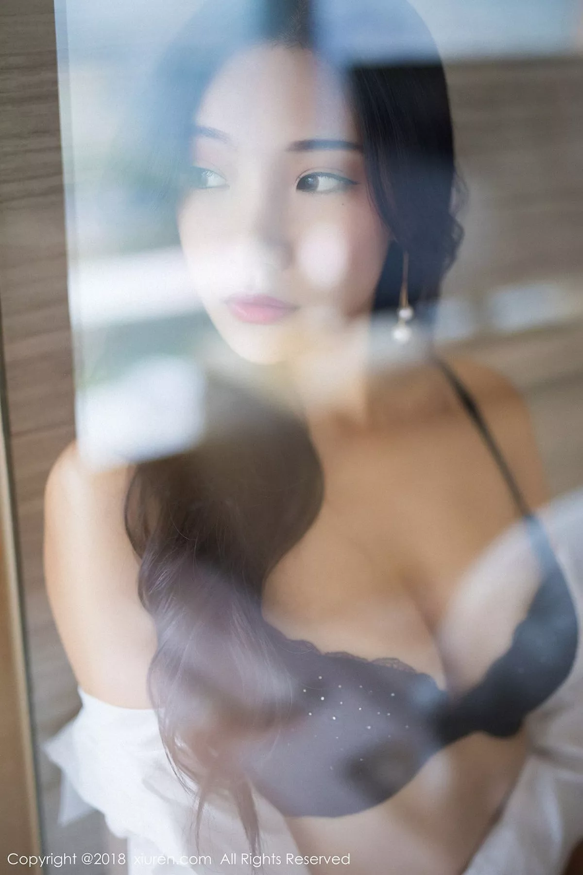 秀人集.com_[XiuRen秀人网]No.893_嫩模小狐狸Sica性感黑色女仆装+浴室透视内衣诱惑写真45P