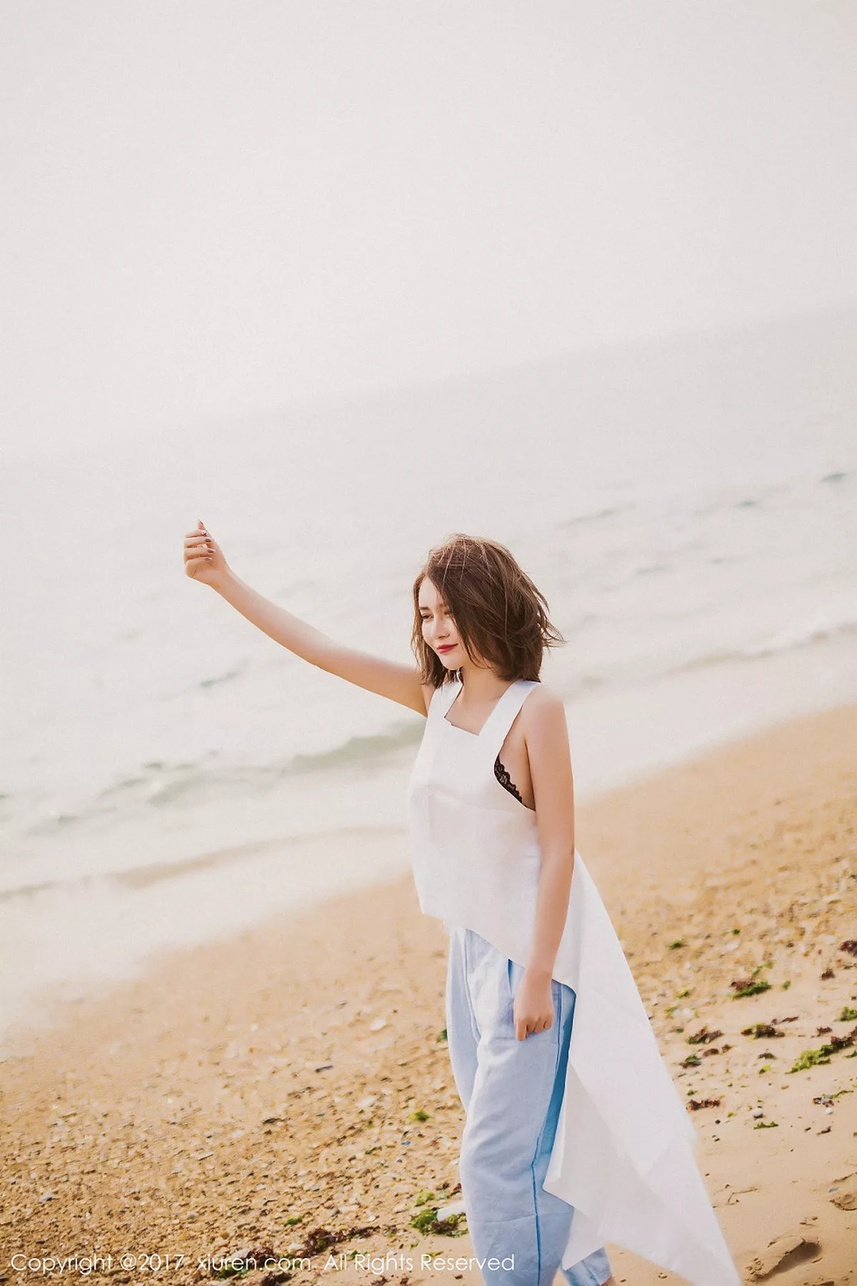 秀人集.com_[XiuRen秀人网]No.879_嫩模女神廿十黑色蕾丝睡裙秀完美身材浴室湿身诱惑写真48P