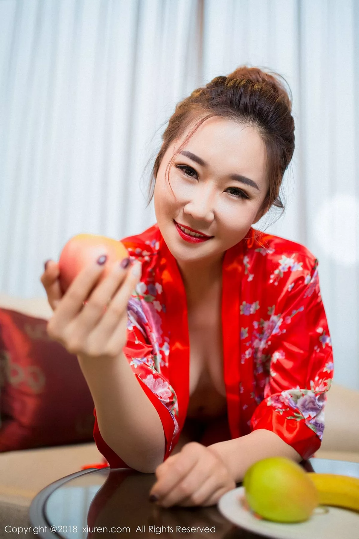 秀人集.com_[XiuRen秀人网]No.892_嫩模棉花糖candy红色和服秀傲人豪乳+半透内衣诱惑写真63P