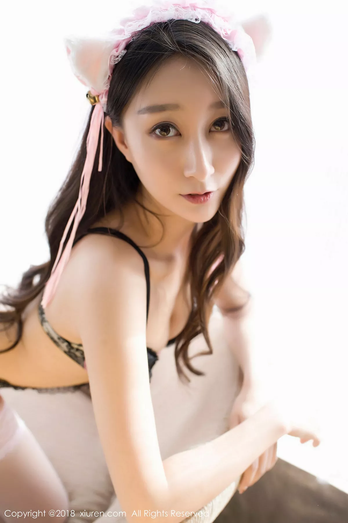 秀人集.com_[XiuRen秀人网]No.918_嫩模赵熙儿黑色蕾丝开胸连体衣+红色透视旗袍完美诱惑写真47P