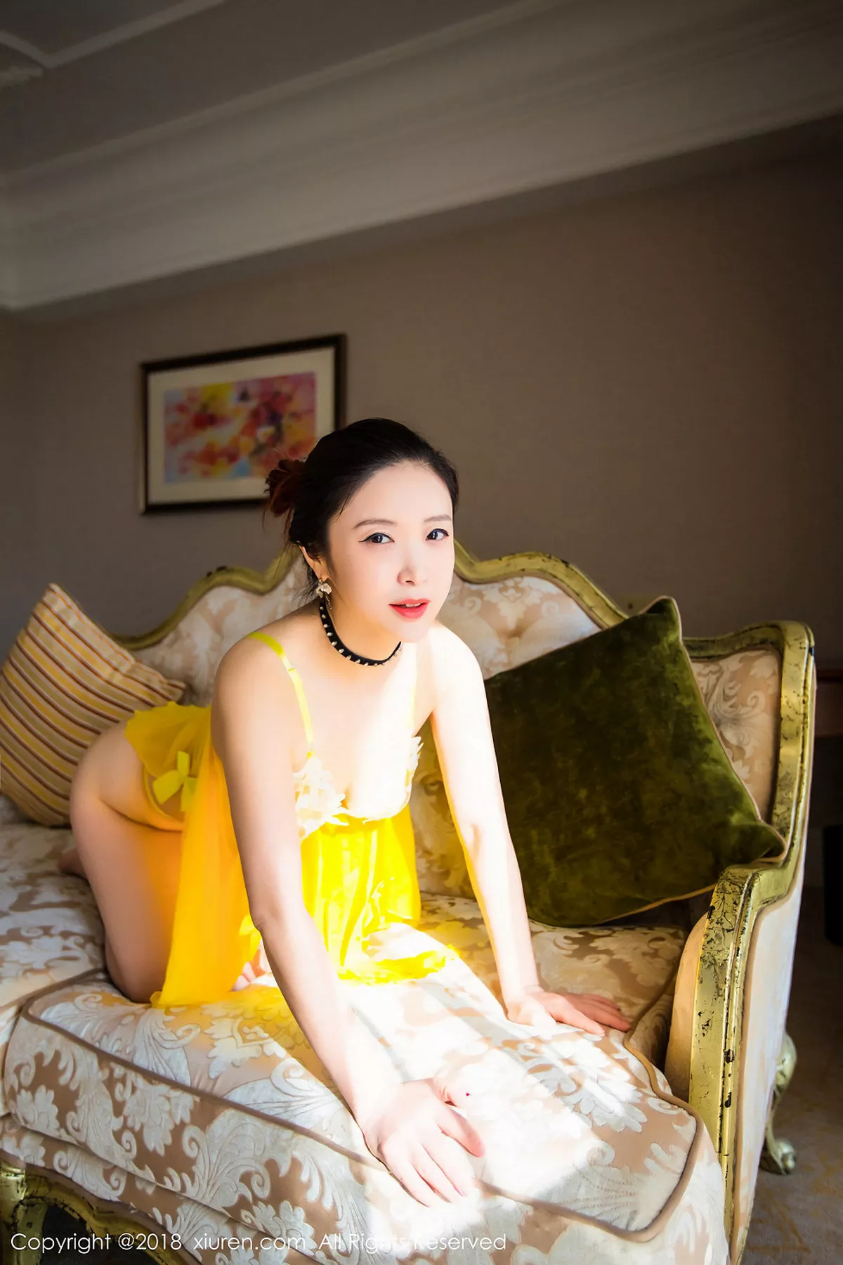 秀人集.com_[XiuRen秀人网]No.903_嫩模西希白兔黄色情趣内衣配丁字裤大尺度全脱火辣诱惑写真50P