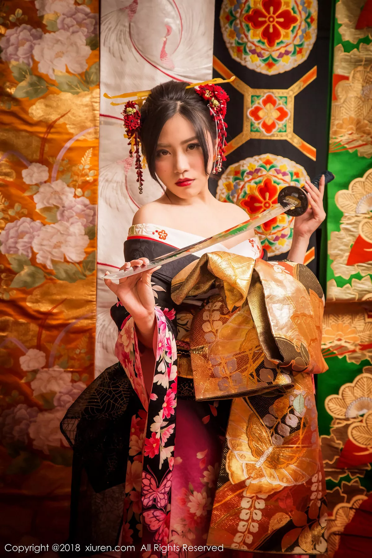 秀人集.com_[XiuRen秀人网]No.930_嫩模许诺Sabrina日本旅拍花魁造型性感和服系列写真36P