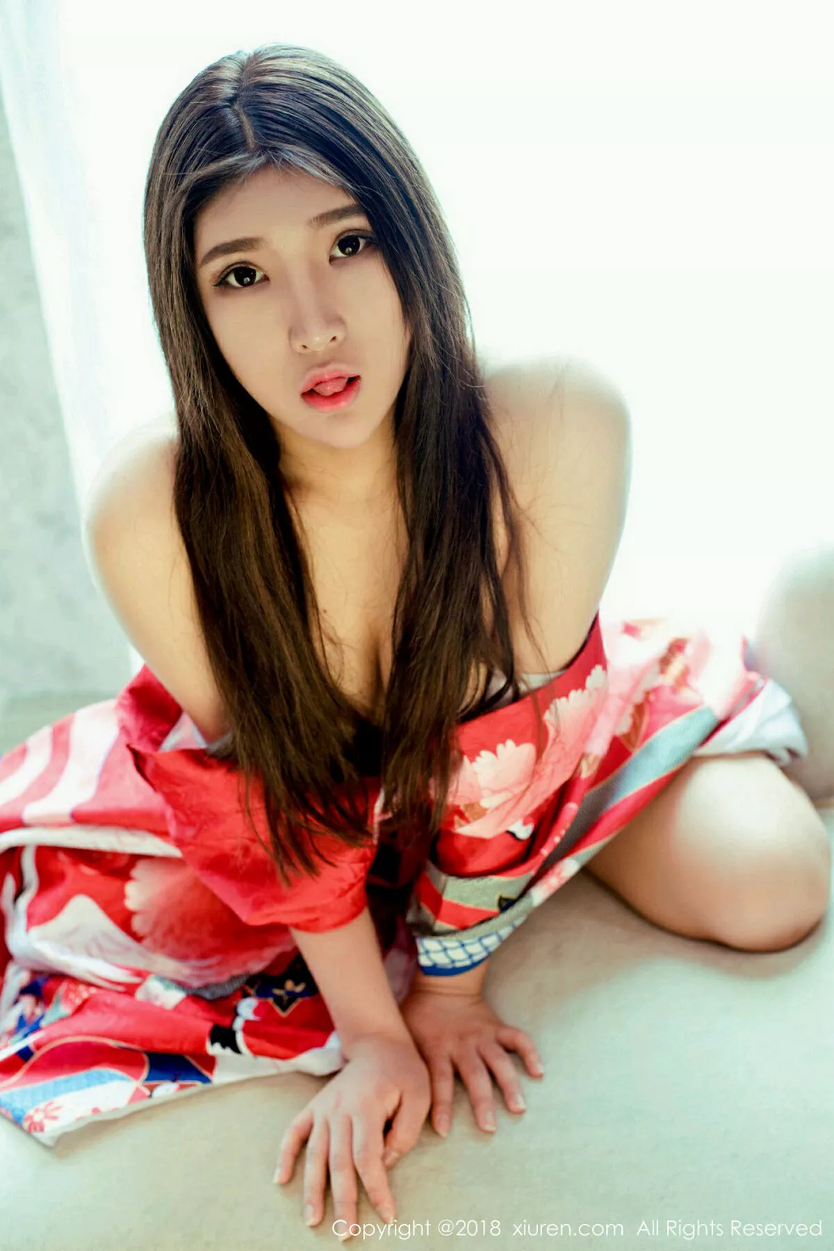 秀人集.com_[XiuRen秀人网]No.973_嫩模当然是小熊呀日本花魁和服+蓝色点式比基尼秀完美身材写真42P