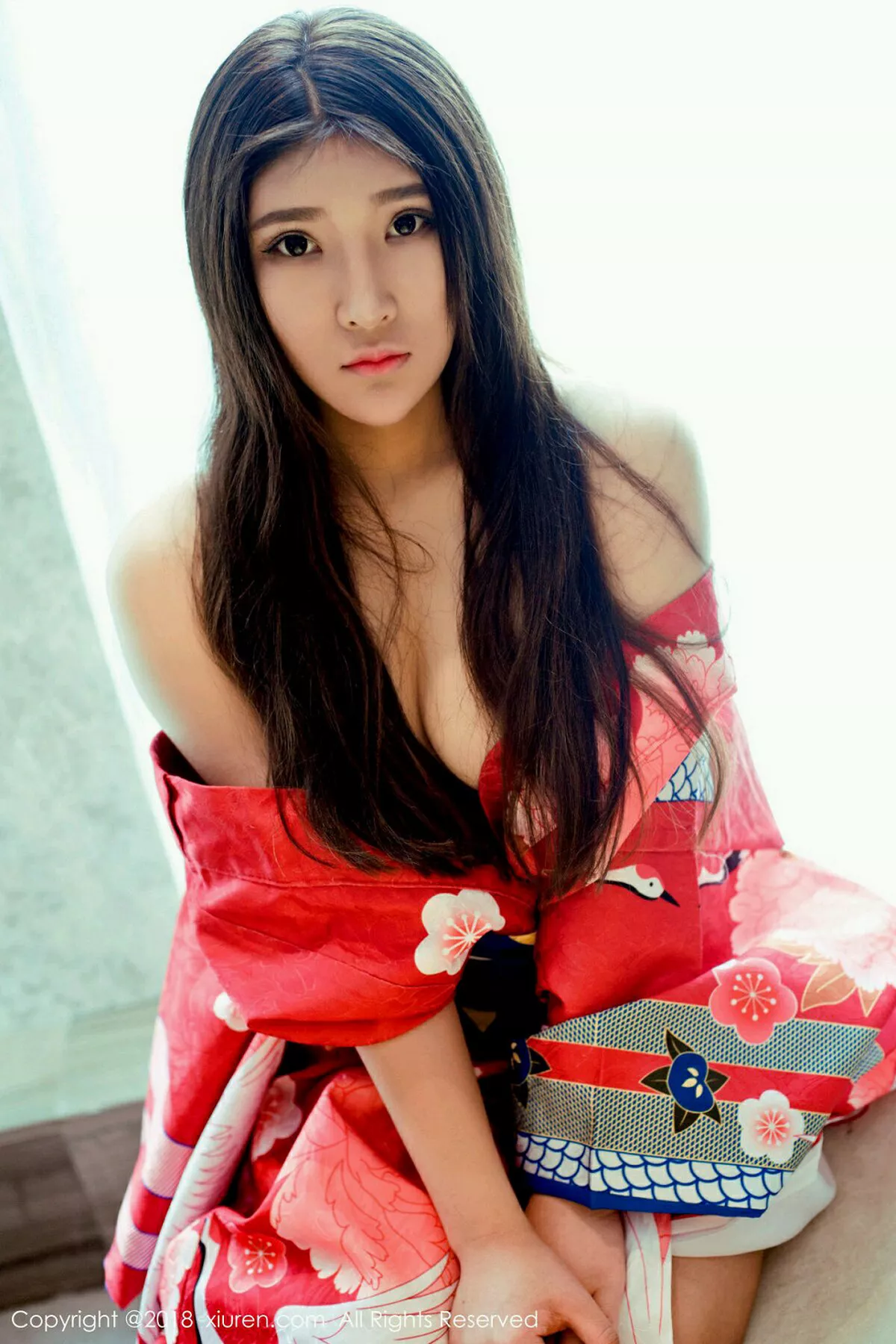 秀人集.com_[XiuRen秀人网]No.973_嫩模当然是小熊呀日本花魁和服+蓝色点式比基尼秀完美身材写真42P