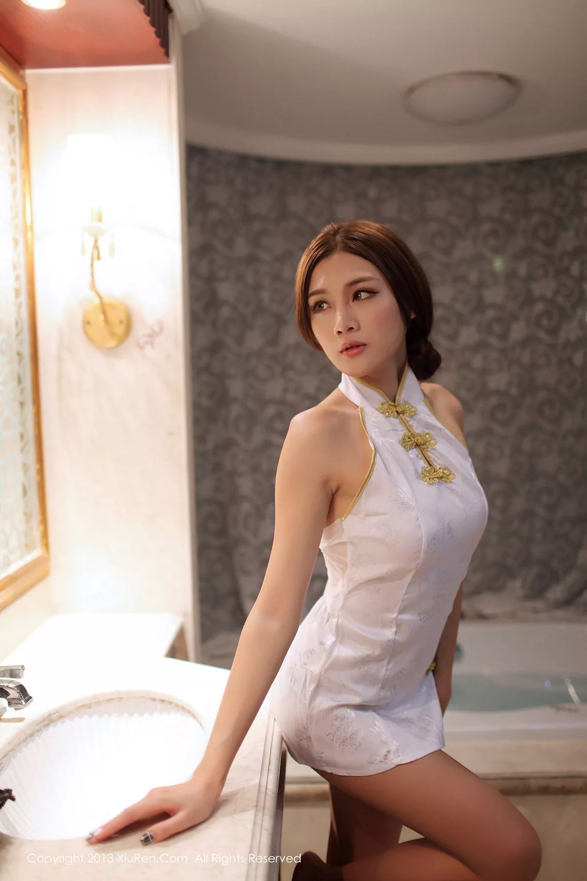 秀人集.com_[XiuRen秀人网]No.033_广州美妞Nono颖儿性感透明睡衣傲人美乳诱惑写真81P