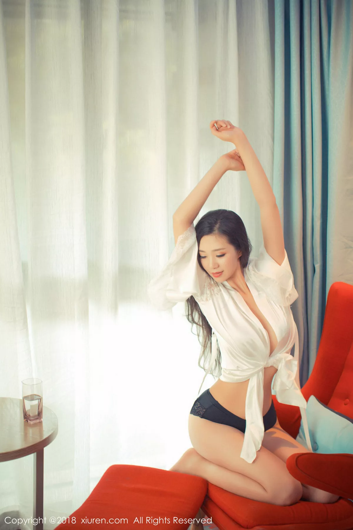 秀人集.com_[XiuRen秀人网]No.1007_嫩模宋-KiKi居家性感白衬衣半脱真空露美乳撩人诱惑写真42P