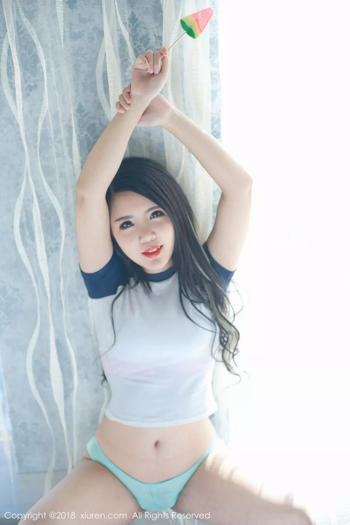 秀人集.com_[XiuRen秀人网]No.1011_嫩模北海大公主居家日系体操服+白色镂空衣秀完美身材写真45P