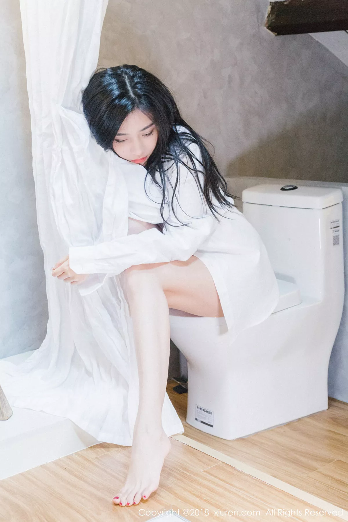 秀人集.com_[XiuRen秀人网]No.1024_女神许诺Sabrina居家早安女友系列床上慵懒迷人写真82P