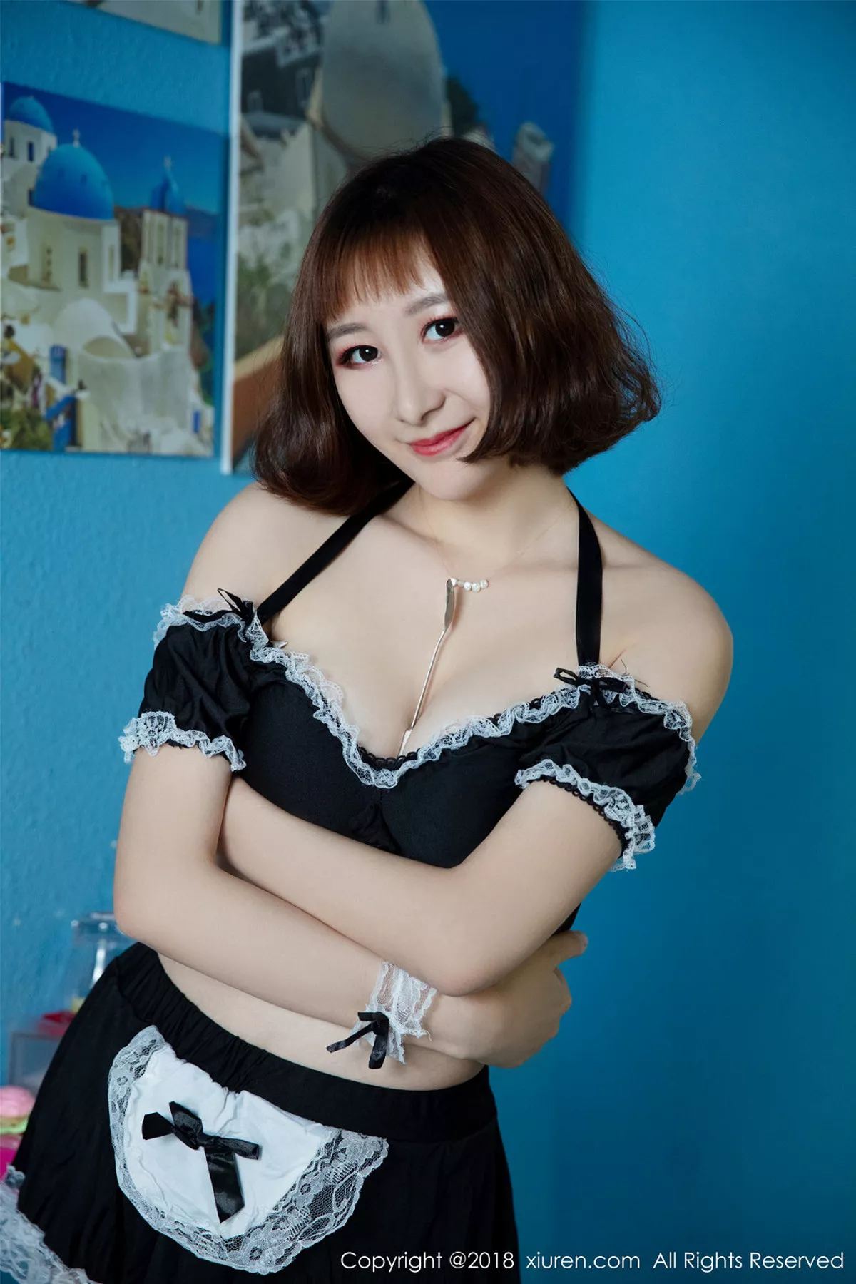 秀人集.com_[XiuRen秀人网]No.1046_空姐嫩模九尾Ivy私房内衣露白嫩豪乳撩人姿势诱惑写真50P