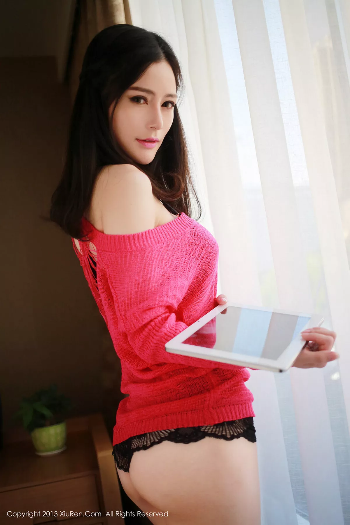 秀人集.com_[XiuRen秀人网]No.047_嫩模nancy小姿性感内衣系列诱人豪乳写真48P