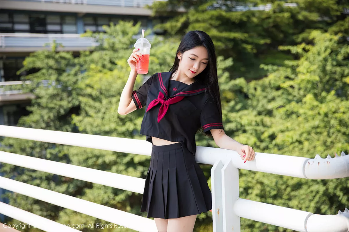 秀人集.com_[XiuRen秀人网]No.1156_女神Angela小热巴英伦式校服半脱露性感内衣秀完美身材写真47P