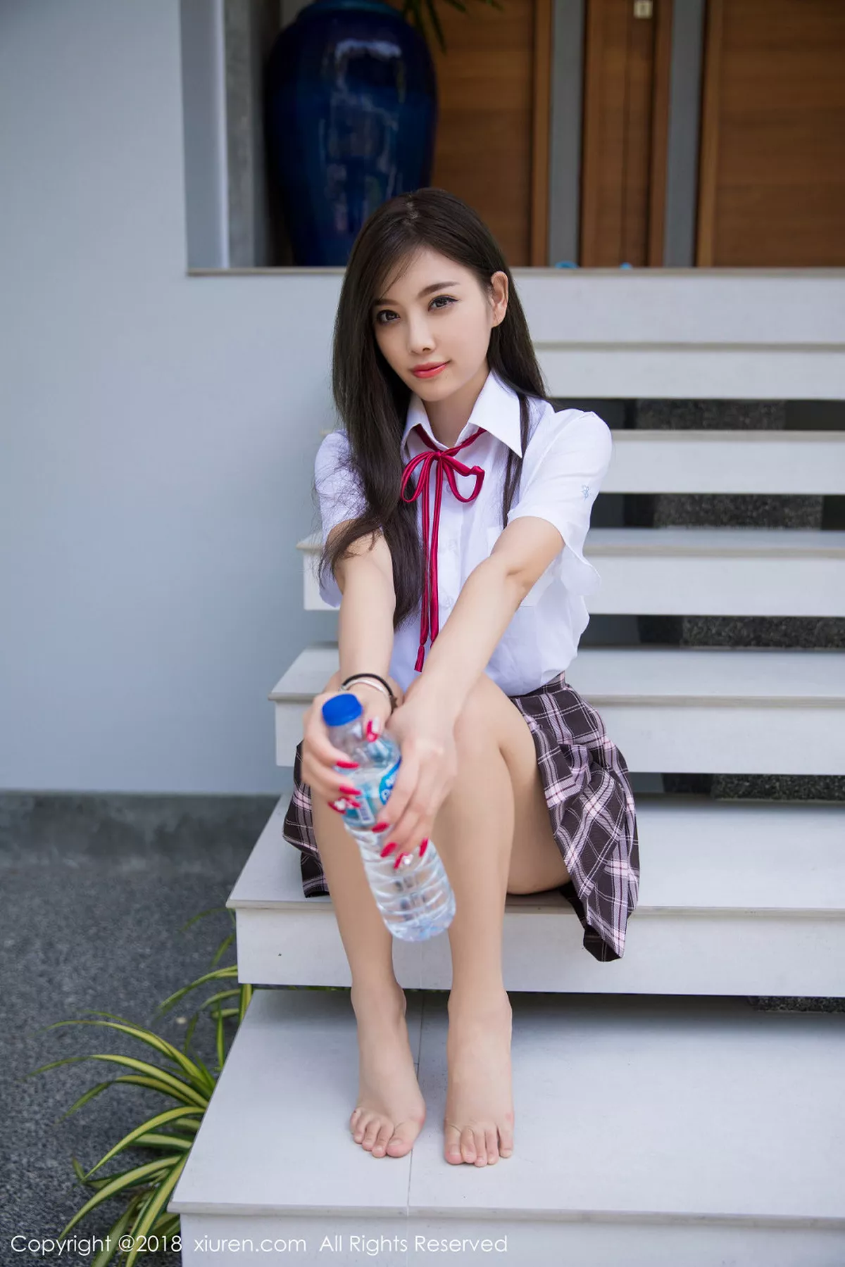 秀人集.com_[XiuRen秀人网]No.1158_女神杨晨晨sugar普吉岛旅拍粉色缕空蕾丝内衣诱惑写真57P