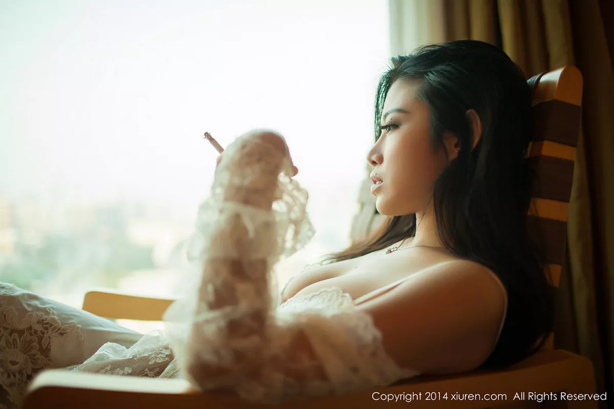 秀人集.com_[XiuRen秀人网]No.161_秀人嫩模luvian本能透明白纱性感内衣系列诱惑写真50P