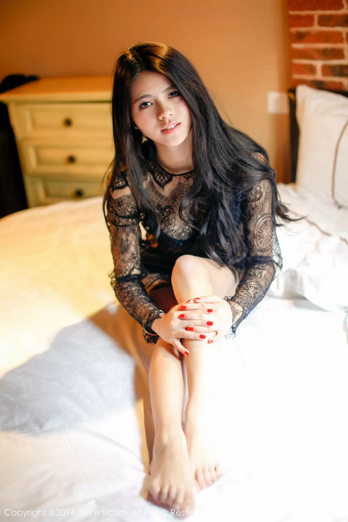 秀人集.com_[XiuRen秀人网]No.265_妩媚尤物欧阳妮娜娜透视黑纱秀性感内衣傲人美胸写真89P