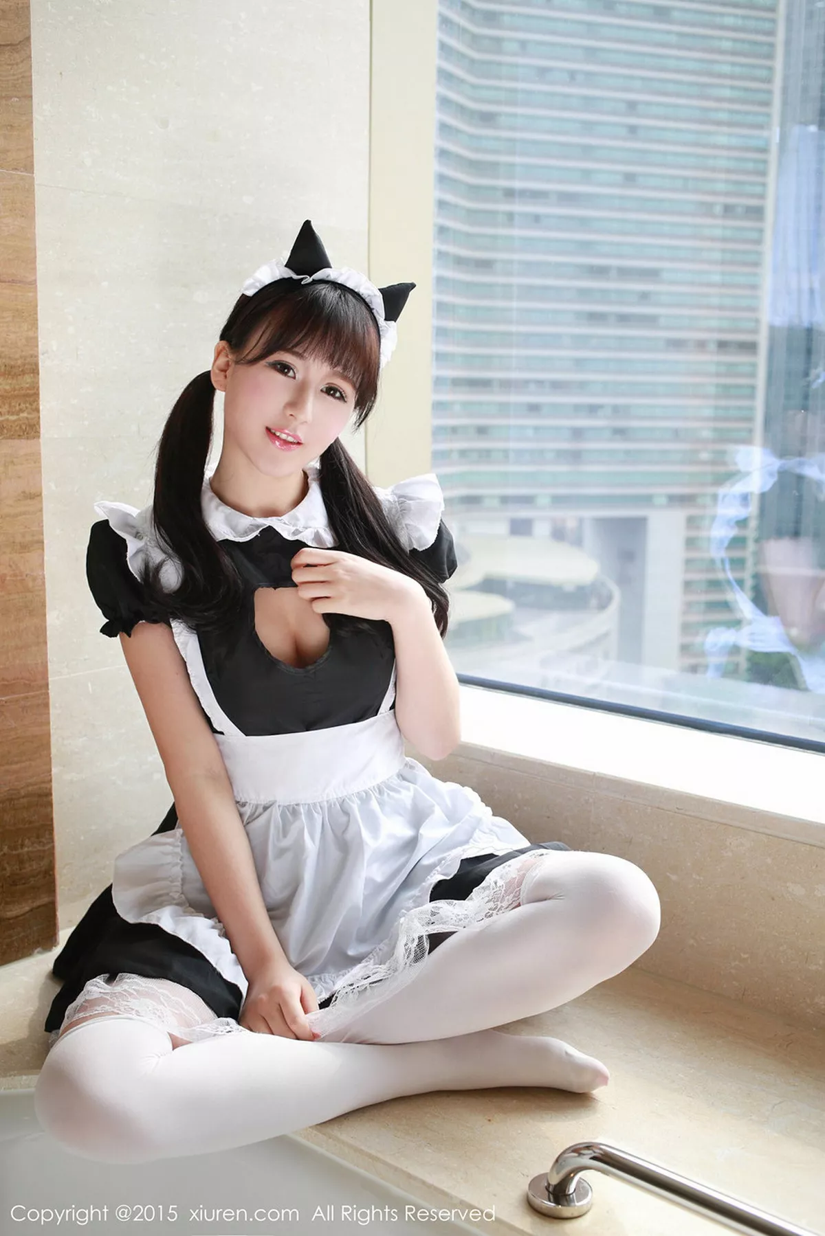 秀人集.com_[XiuRen秀人网]No.340_嫩模正妹唐雨辰TYC白色蕾丝内衣秀傲人美乳诱惑写真61P