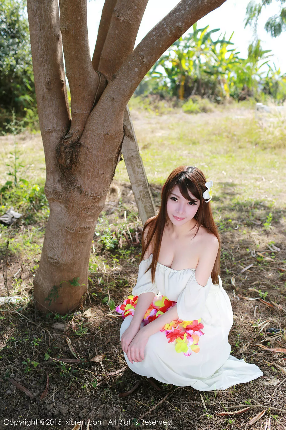 秀人集.com_[XiuRen秀人网]No.307_秀人嫩模MARA醬泰国旅拍户外红色比基尼内衣诱惑写真50P