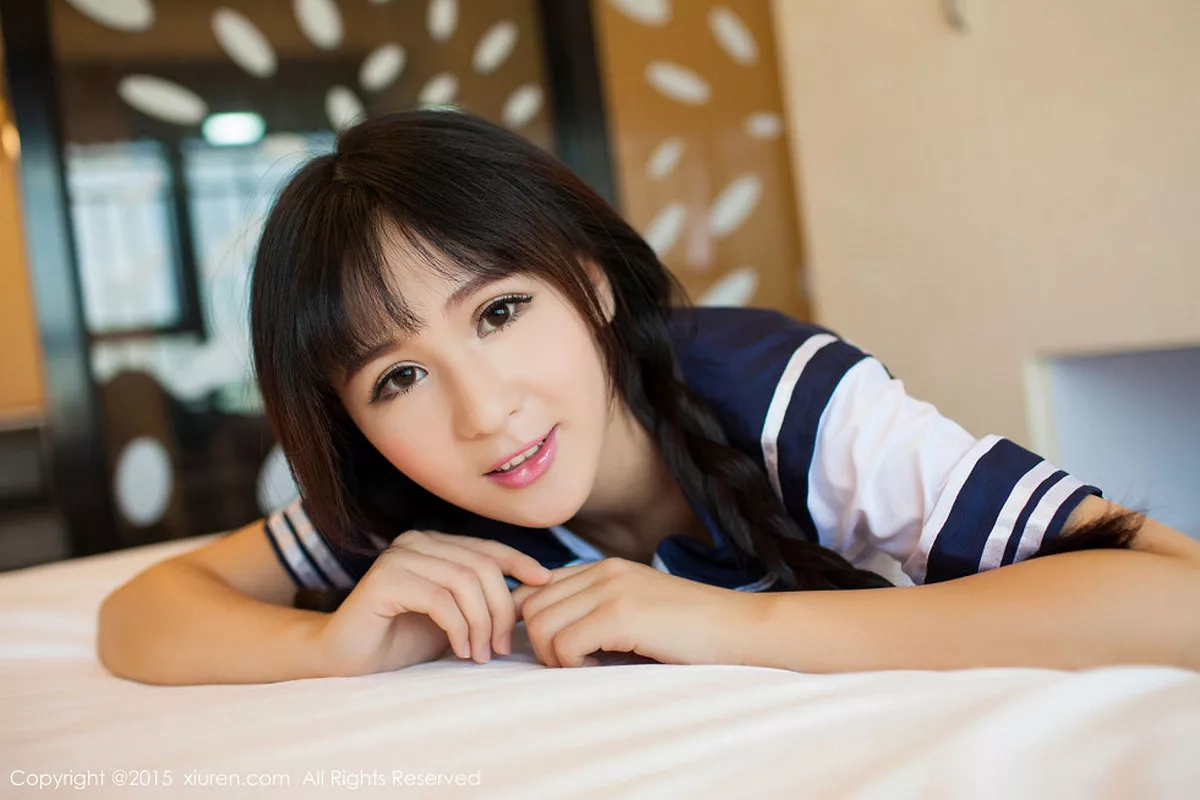 秀人集.com_[XiuRen秀人网]No.405_嫩模唐雨辰TYC居家长辫子水手学生制服清纯迷人写真66P