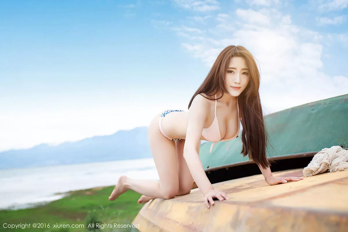 秀人集.com_[XiuRen秀人网]No.582_嫩模兜豆靓Youlina云南旅拍性感比基尼撩人姿势迷人美胸写真54P