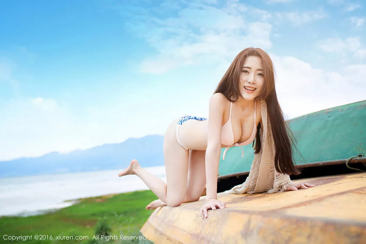 秀人集.com_[XiuRen秀人网]No.582_嫩模兜豆靓Youlina云南旅拍性感比基尼撩人姿势迷人美胸写真54P