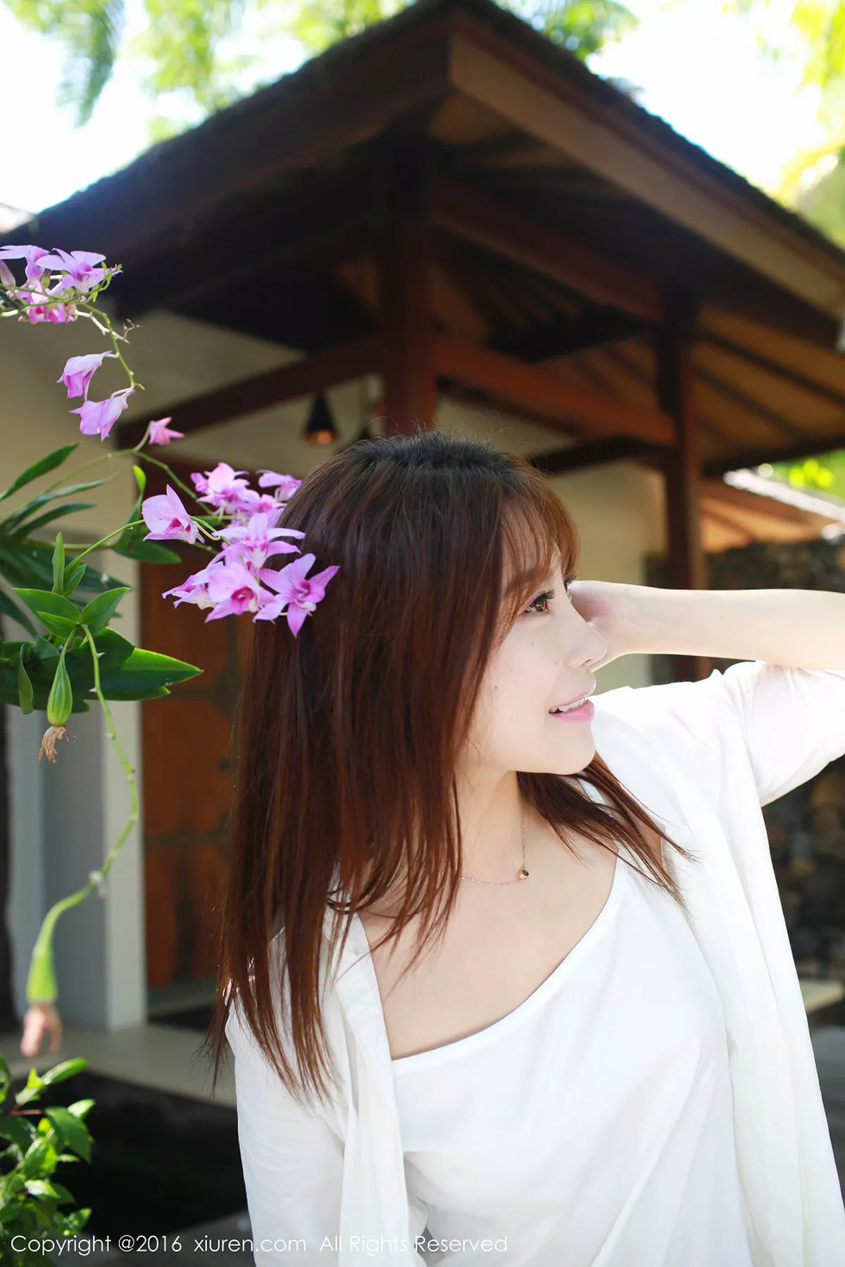 秀人集.com_[XiuRen秀人网]No.562_嫩模许诺Sabrina巴厘岛旅拍邻家女孩清纯花色连身短裙写真53P