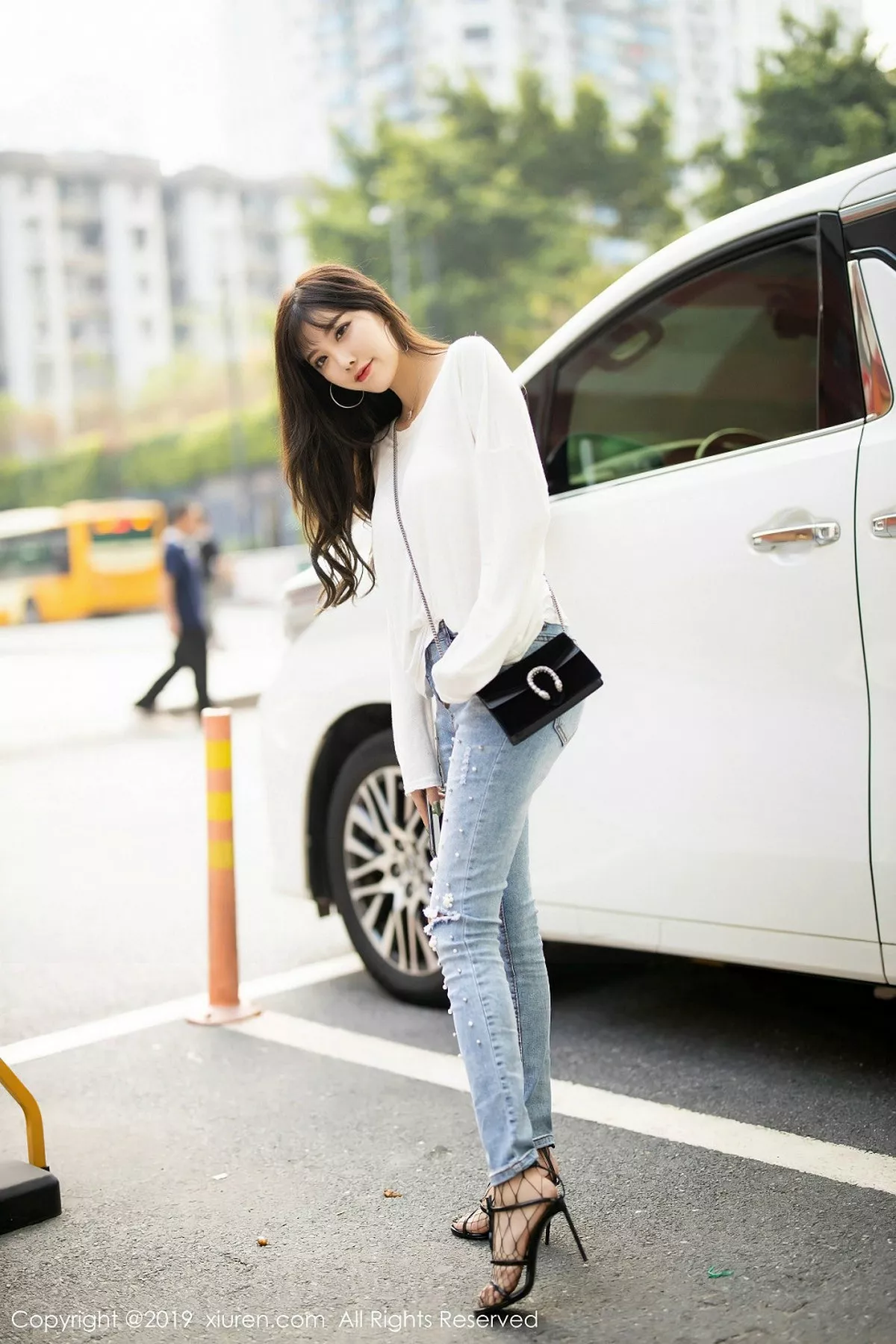 秀人集.com_[XiuRen秀人网]No.1746_女神杨晨晨sugar私房性感白色内衣配黑丝渔网销魂诱惑写真96P