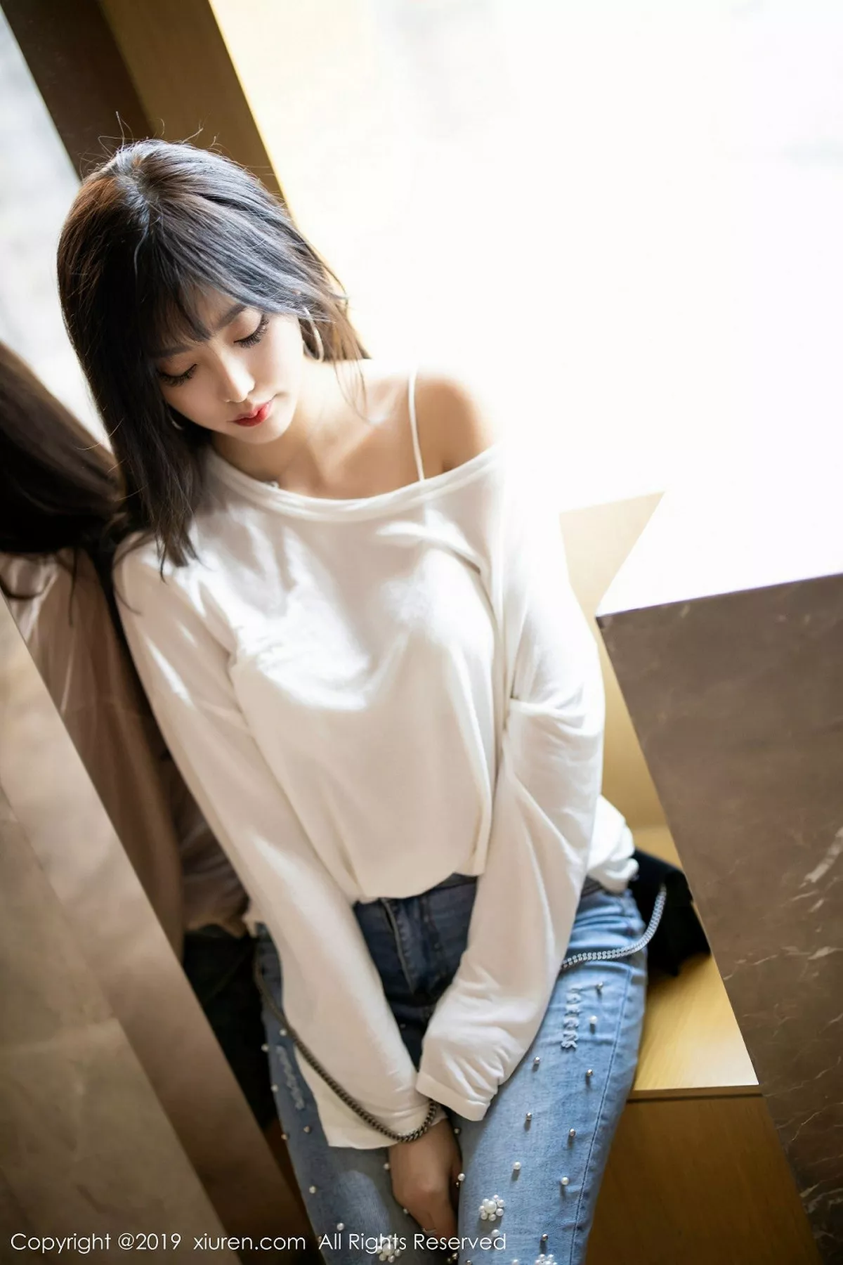 秀人集.com_[XiuRen秀人网]No.1746_女神杨晨晨sugar私房性感白色内衣配黑丝渔网销魂诱惑写真96P