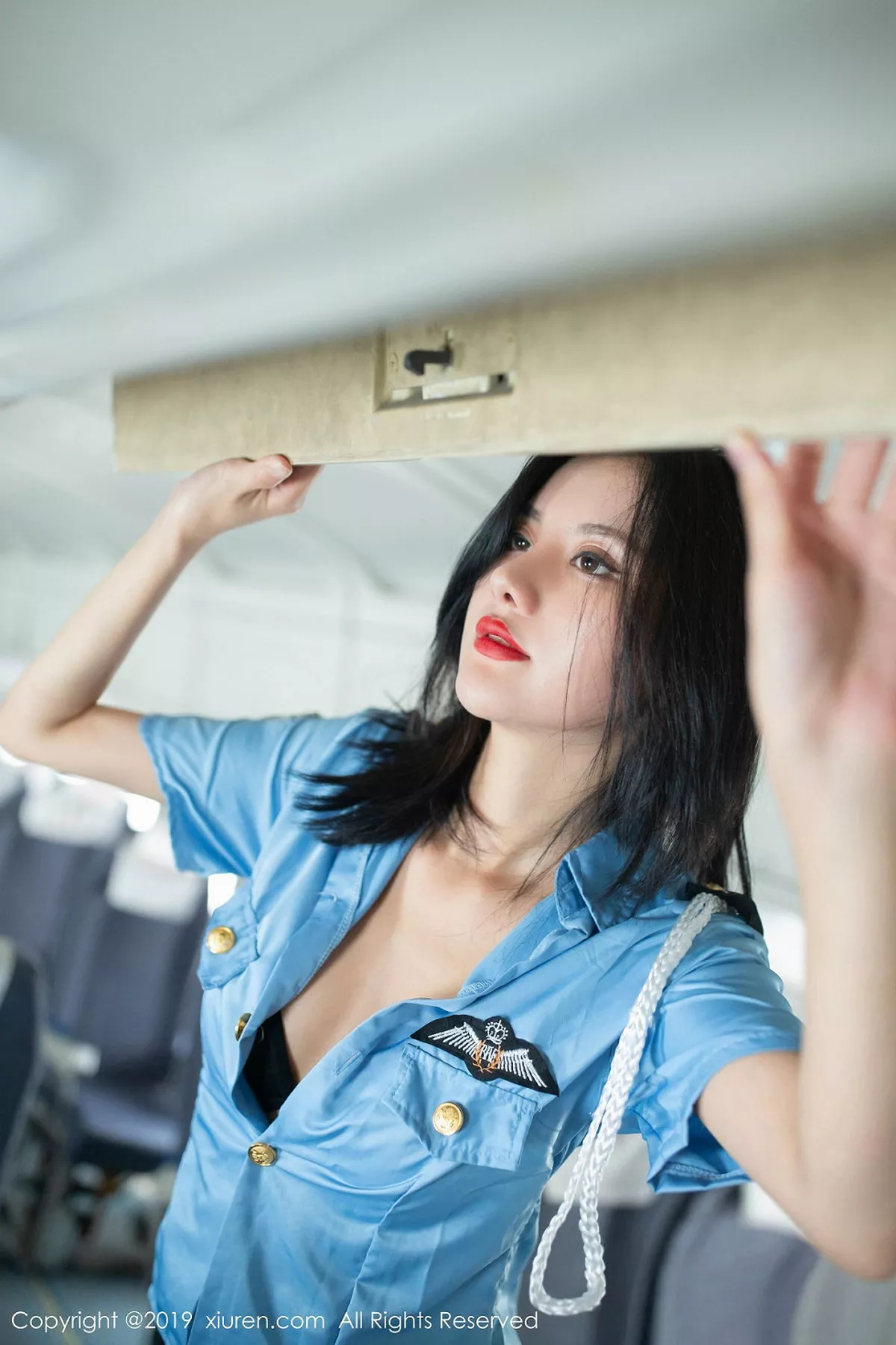 秀人集.com_[XiuRen秀人网]No.1781_嫩模就是阿朱啊空姐主题超薄无内肉丝半脱露翘臀诱惑写真87P