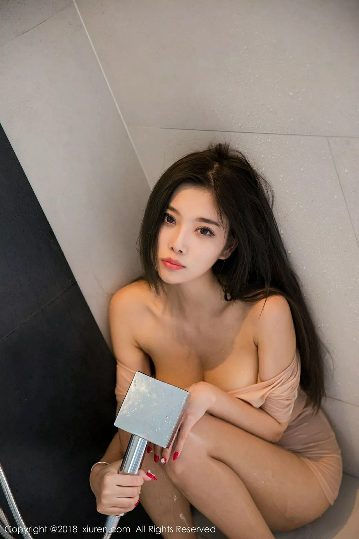 秀人集.com_[XiuRen秀人网]No.1222_甜美女神杨晨晨sugar普吉岛旅拍肉色连身裙湿身诱惑写真80P