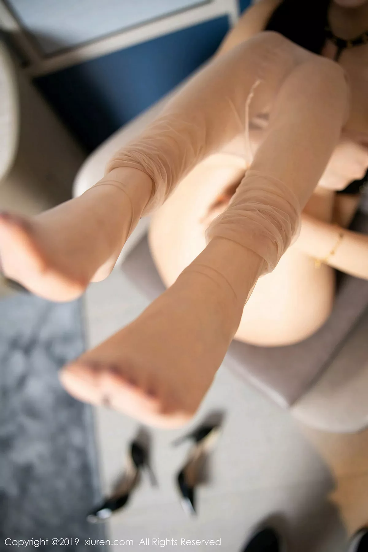 秀人集.com_[XiuRen秀人网]No.1895_女神杨晨晨sugar私房黑色皮质内衣配超薄肉丝撩人诱惑写真110P