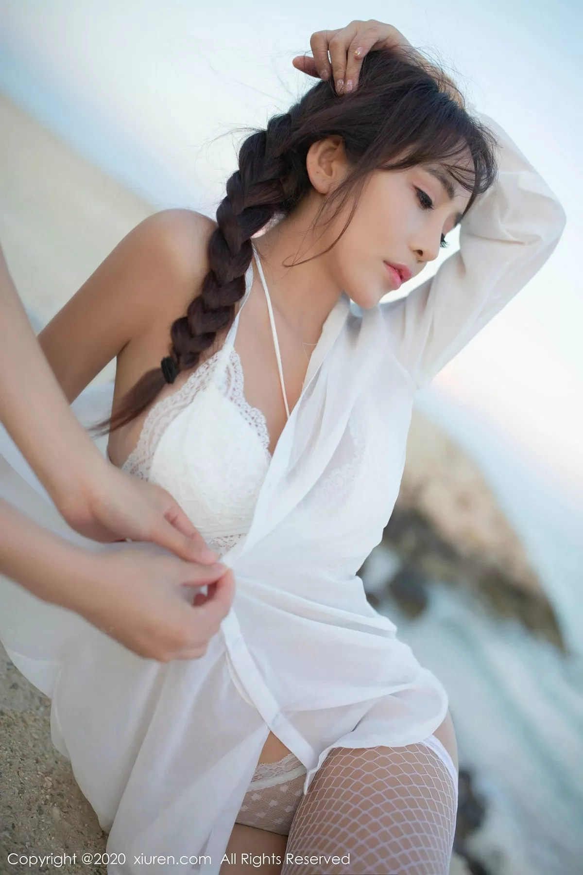 秀人集.com_[XiuRen秀人网]No.1951_嫩模陶喜乐_lele东欧旅拍海边沙滩缕空情趣内衣撩人诱惑写真63P