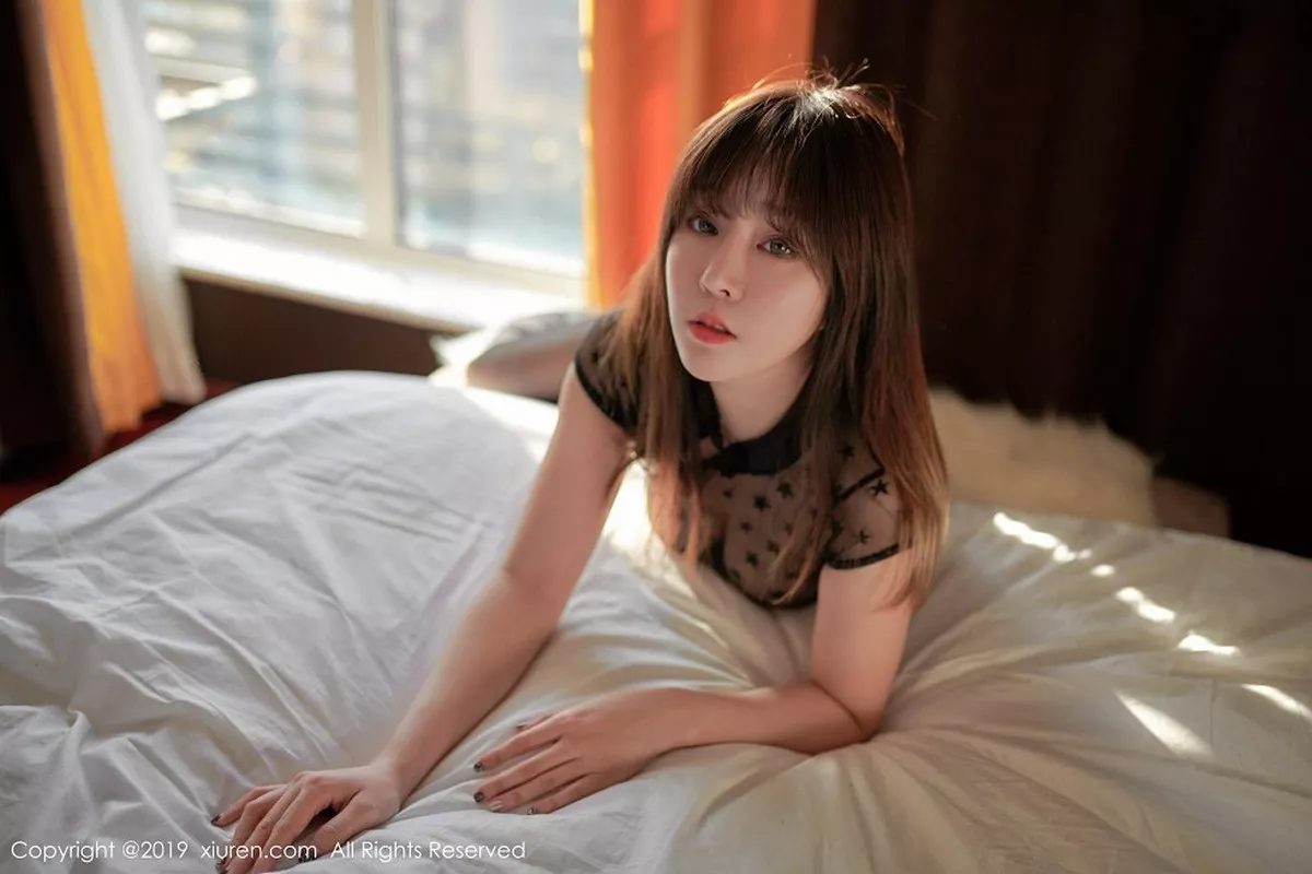 秀人集.com_[XiuRen秀人网]No.1363_女神王雨纯私房黑色薄纱情趣内衣透视秀豪乳露点诱惑写真41P