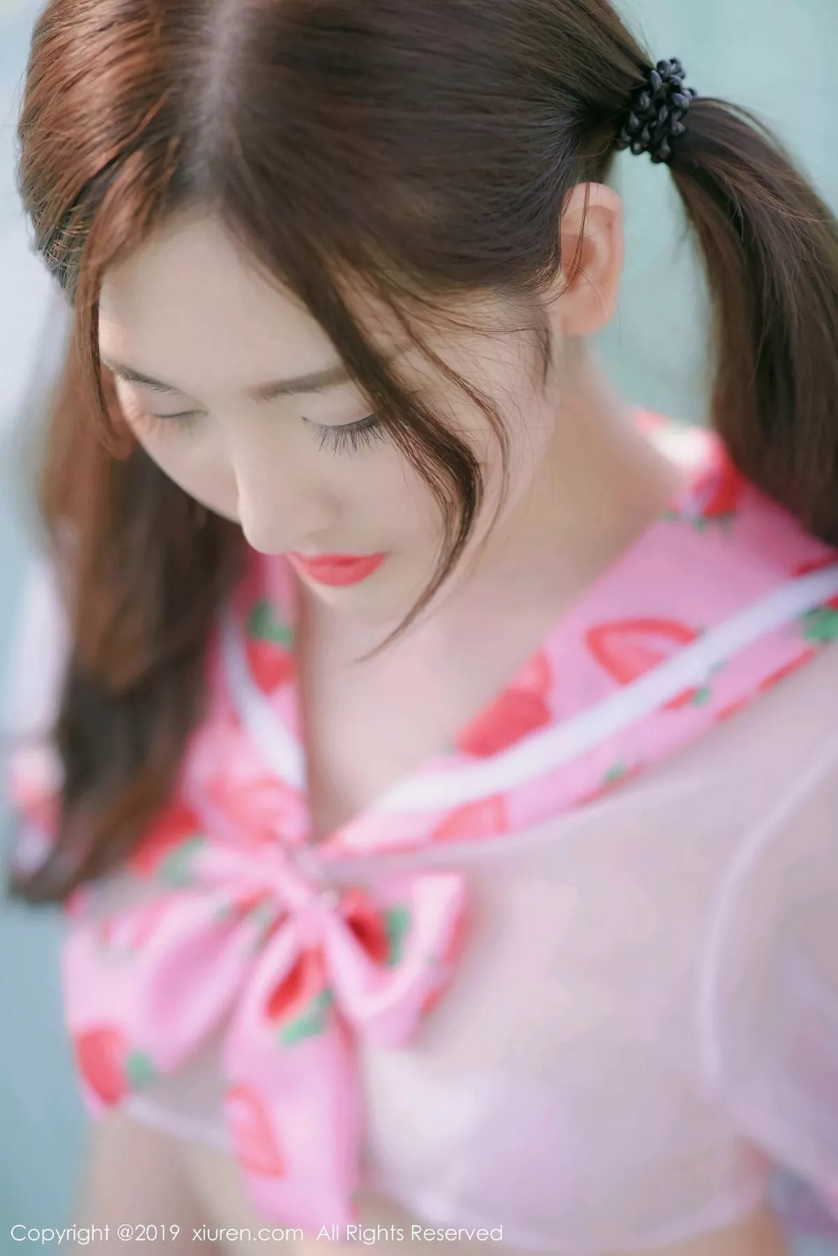 秀人集.com_[XiuRen秀人网]No.1419_嫩模沈梦瑶私房空乘制服+性感草莓内衣秀完美身材诱惑写真62P