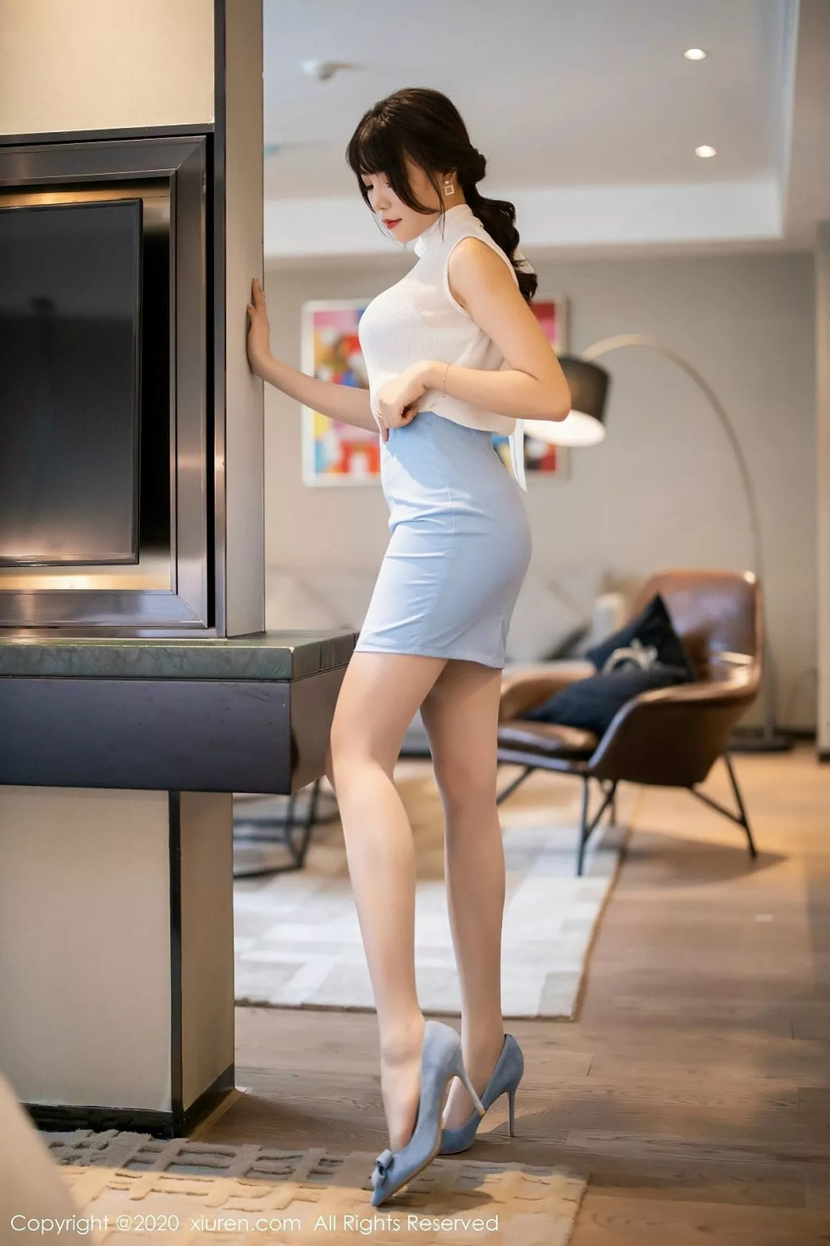 图片[8]-[XiuRen秀人网]第2107期芝芝Booty写真-秀人集