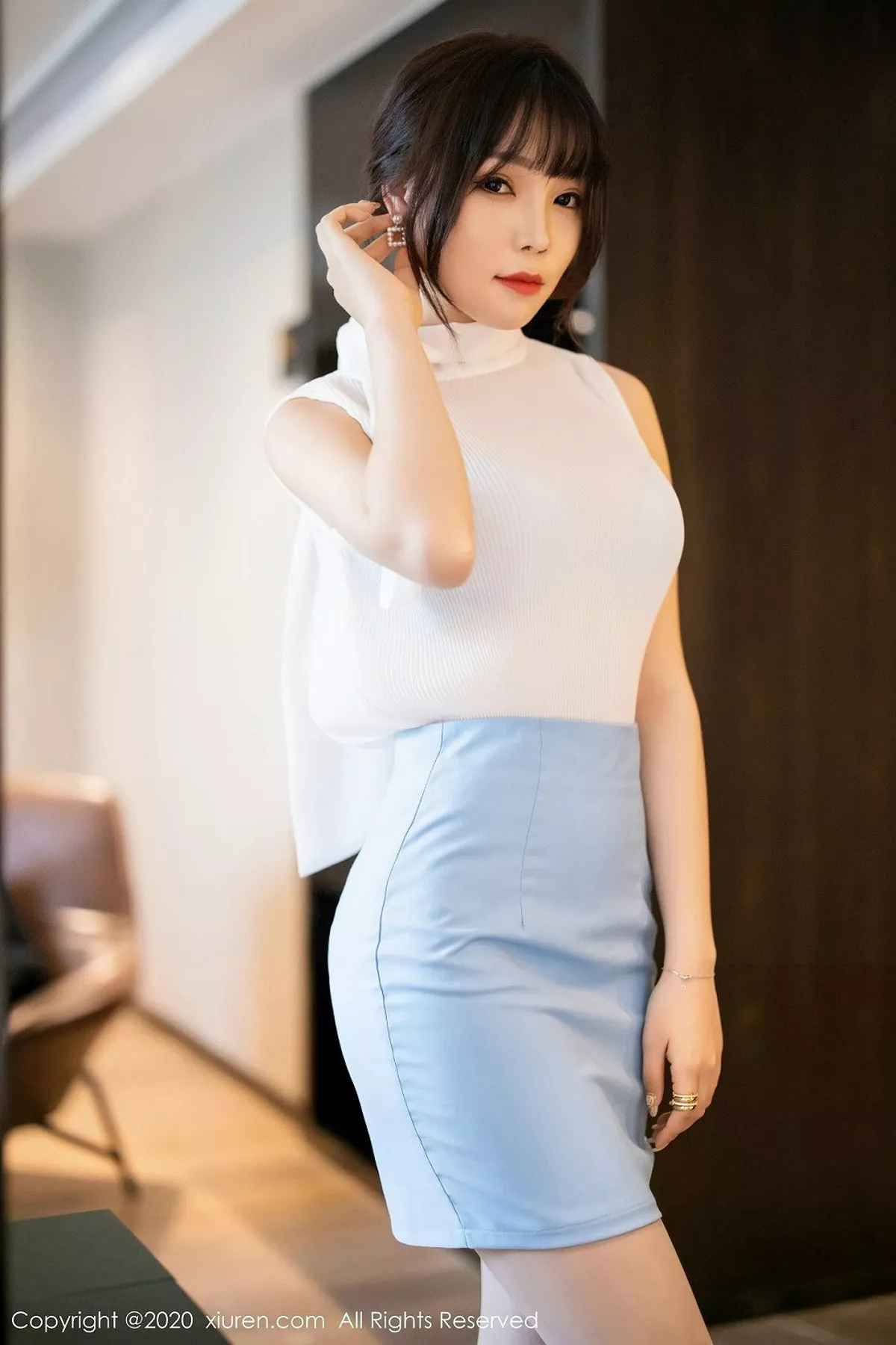 图片[7]-[XiuRen秀人网]第2107期芝芝Booty写真-秀人集