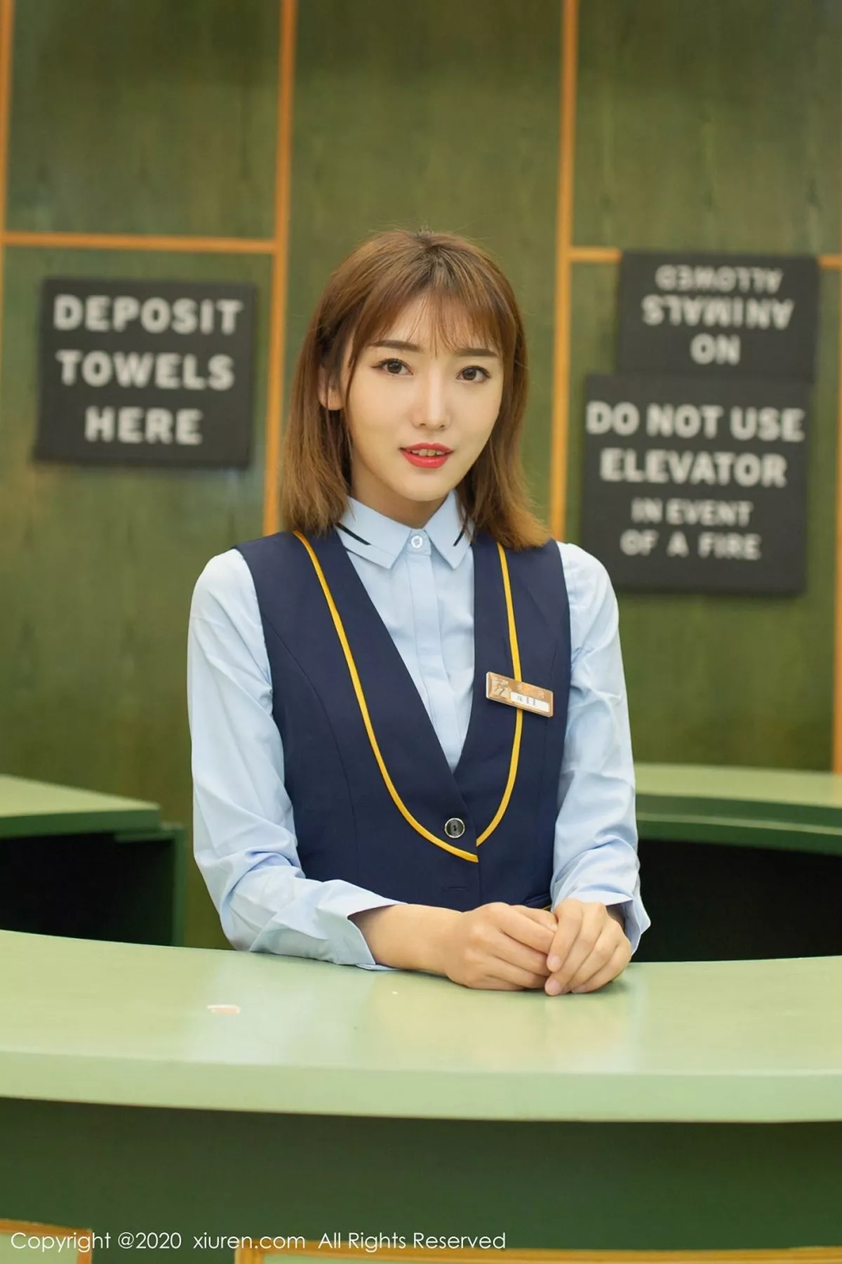 图片[6]-[XiuRen秀人网]第2125期陆萱萱写真-秀人集