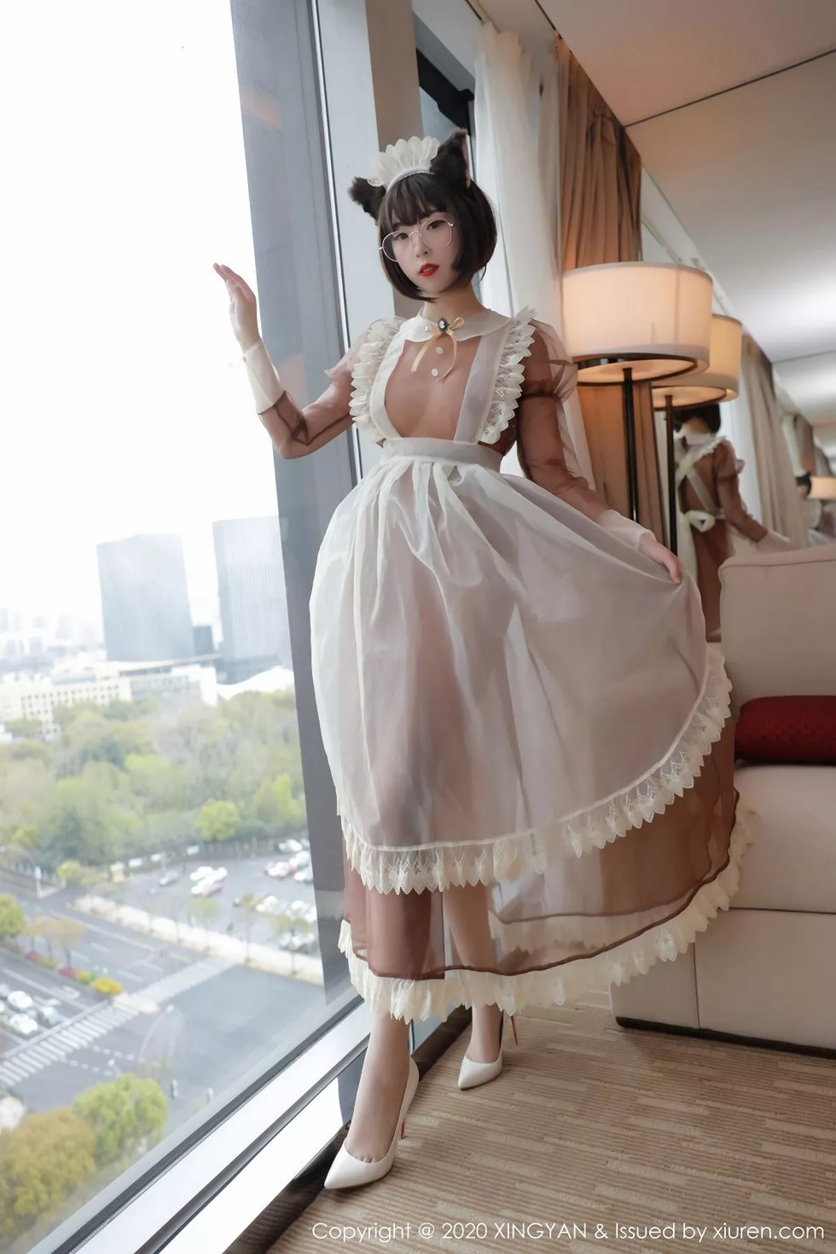 秀人集.com_[XiuRen秀人网]No.2160_嫩模良人非爱人洛丽塔主题服饰超透薄纱秀火辣身材诱惑写真46P