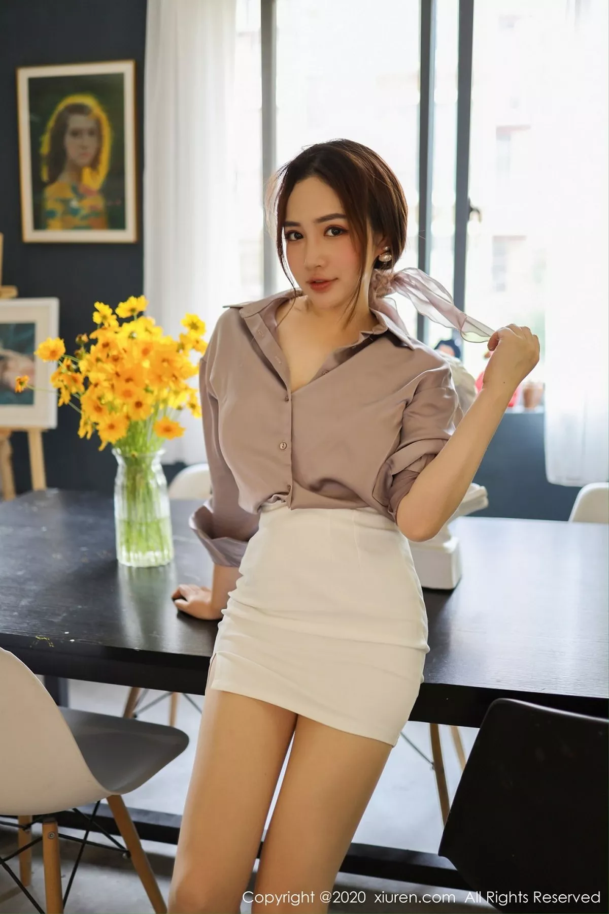 秀人集.com_[XiuRen秀人网]No.2288_嫩模蛋糕Cake画室剧情主题性感内衣配开档肉丝裤袜撩人诱惑写真71P