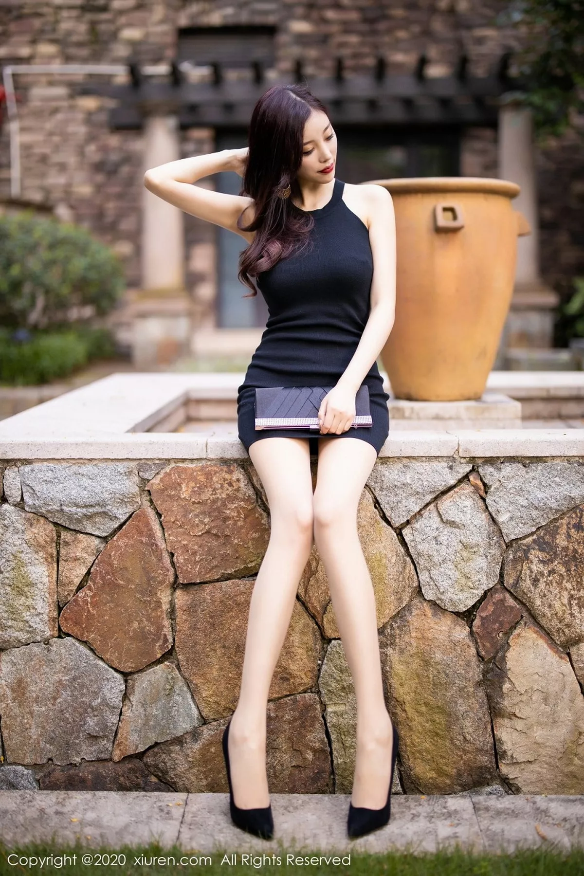 秀人集.com_[XiuRen秀人网]No.2320_女神杨晨晨sugar私房典雅吊裙主题性感内衣配肉丝裤袜诱惑写真94P