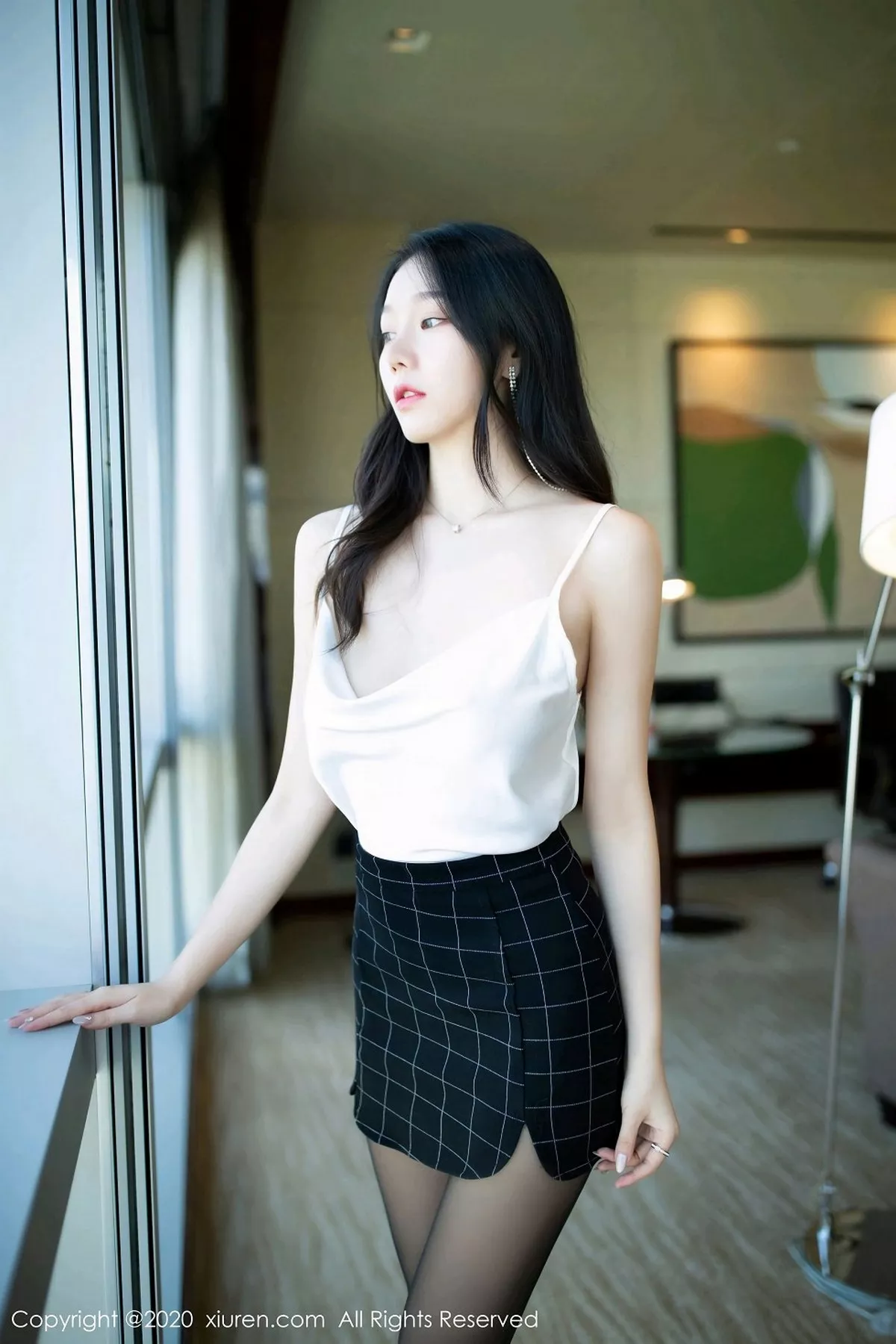 图片[4]-[XiuRen秀人网]第2710期安然Maleah写真-秀人集