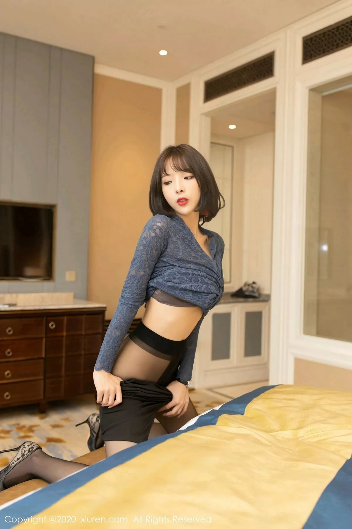 图片[35]-[XiuRen秀人网]第2728期陈小喵写真-秀人集