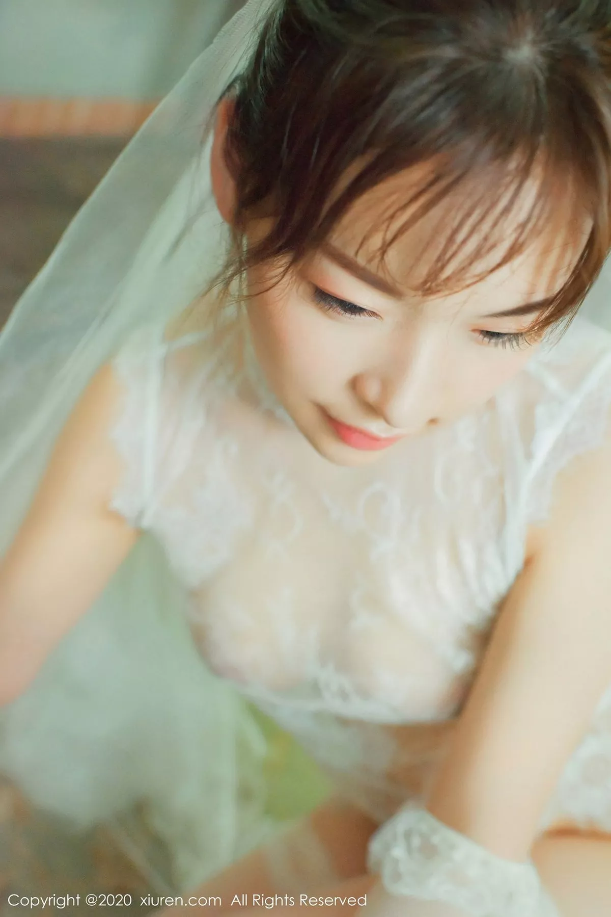 秀人集.com_[XiuRen秀人网]No.2848_嫩模范京宜私房洞房花烛夜主题白色蕾丝内衣透视秀惹火身材写真64P