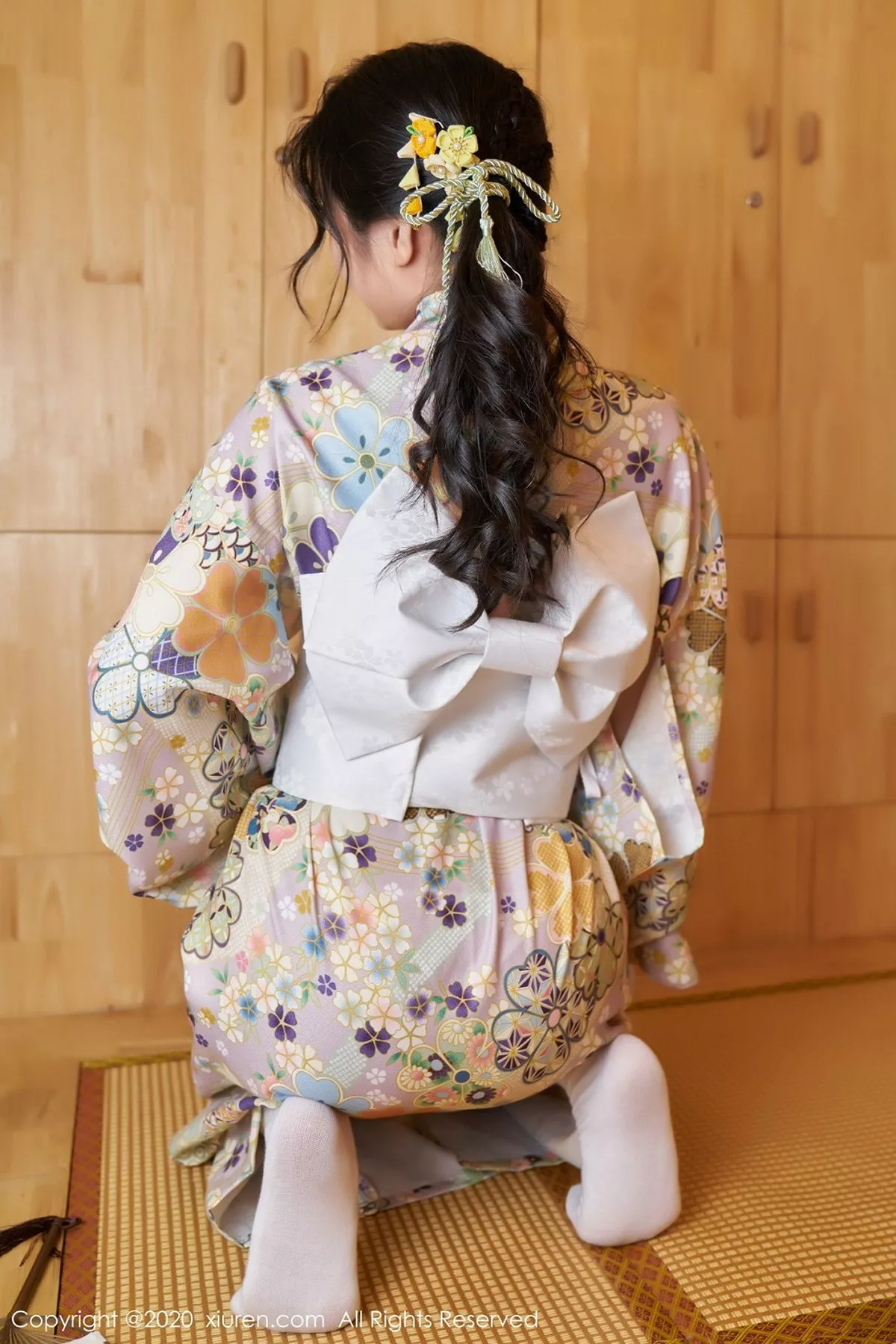 秀人集.com_[XiuRen秀人网]No.2853_嫩模韩静安私房花色性感和服半撩露白嫩翘臀美腿完美诱惑写真65P