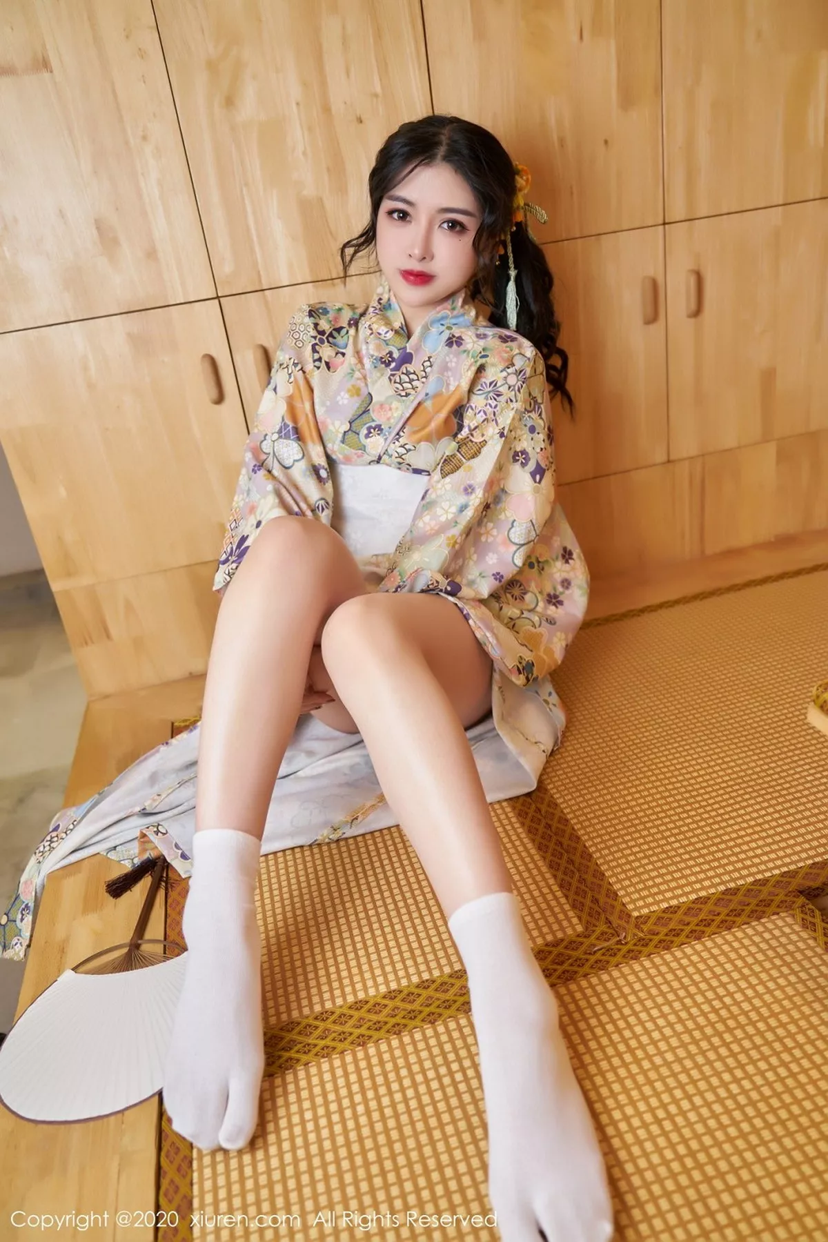 秀人集.com_[XiuRen秀人网]No.2853_嫩模韩静安私房花色性感和服半撩露白嫩翘臀美腿完美诱惑写真65P