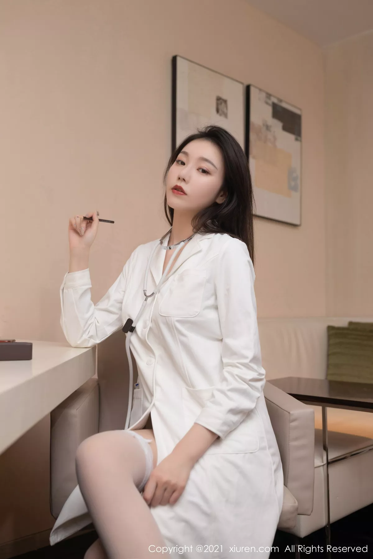 图片[9]-[XiuRen秀人网]第3191期安然写真-秀人集