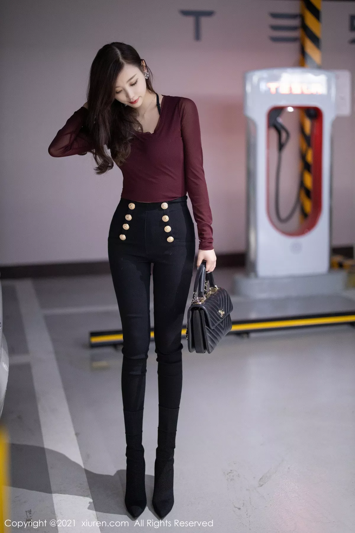 图片[5]-[XiuRen秀人网]第3208期杨晨晨写真-秀人集