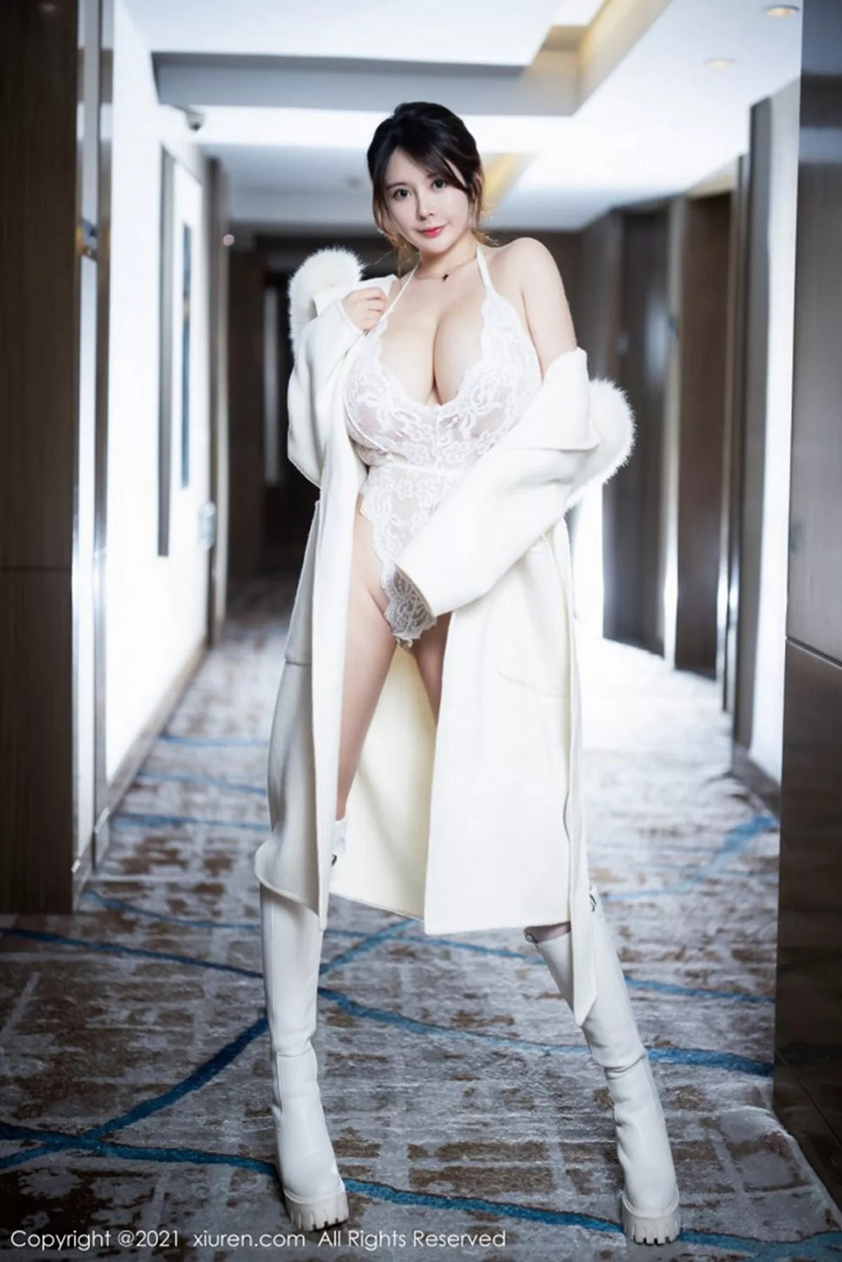 图片[4]-[XiuRen秀人网]第3121期奶油妹妹写真-秀人集