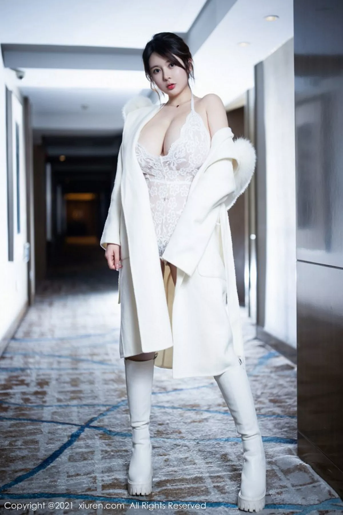 图片[3]-[XiuRen秀人网]第3121期奶油妹妹写真-秀人集